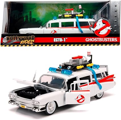 Buy Jada Cazafantasmas Coche Ecto 1 Metal Ghostbusters Car | Yallatoys.com