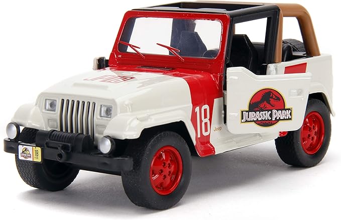 Buy Jada Jurassic World Jeep Wrangler | Yallatoys.com