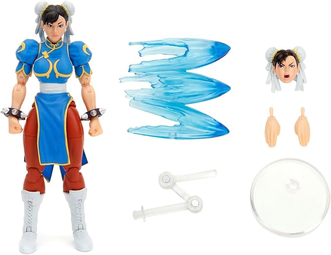 Buy JADA - STREET FIGHTER II CHUN-LI 6" FIGURE | Yallatoys.com