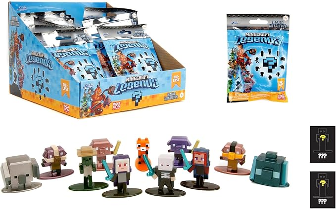Buy Jada Minecraft Blind Pack Nanofigs 12 (Sold Separately Subject To Availability) | Yallatoys.com
