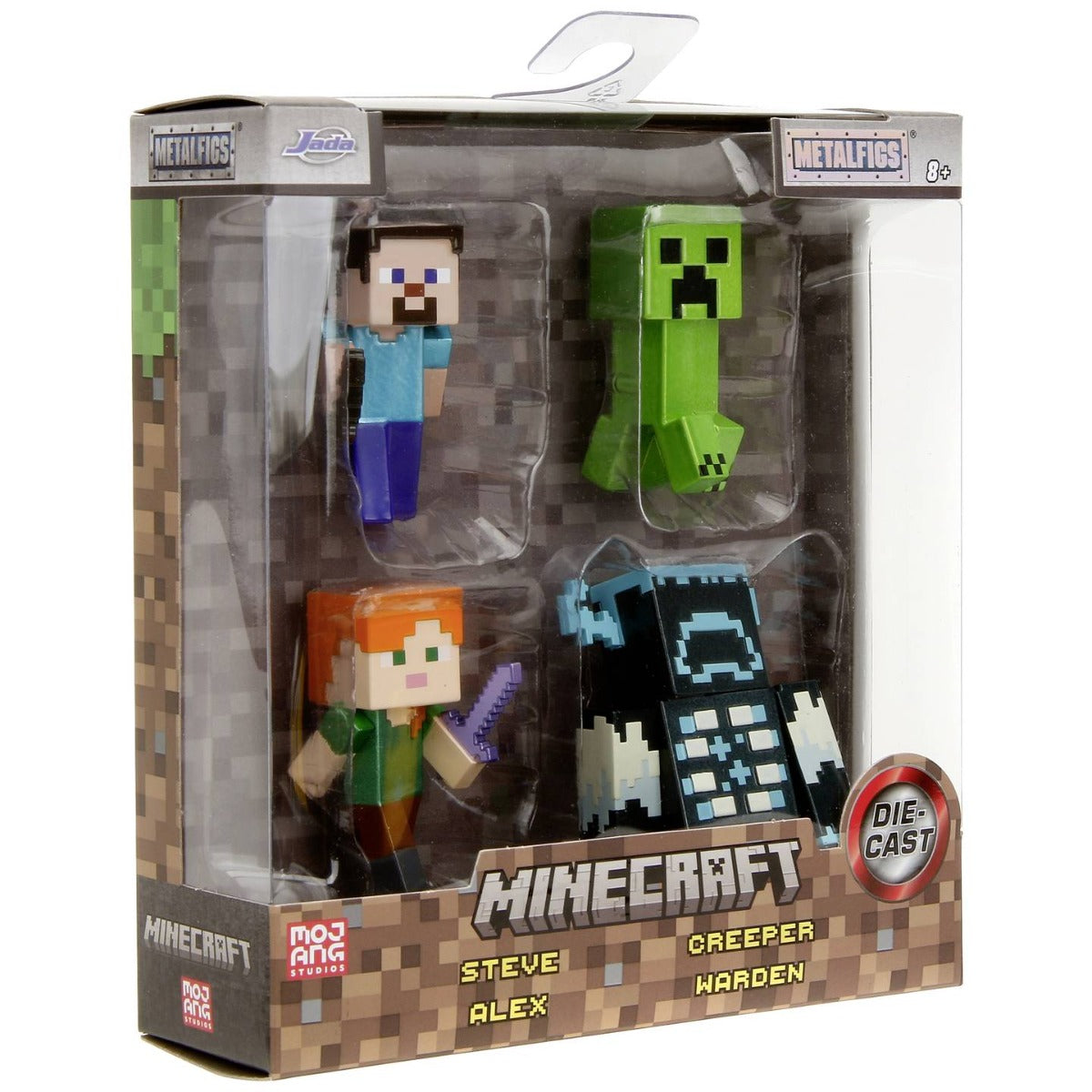 Buy Jada Minecraft Figures 2.5Inch Pack Of 4 | Yallatoys.com