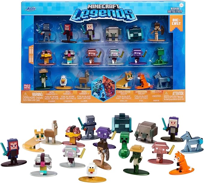 Buy Jada Minecraft Multi Pack Nanofigs 18 Pack Wave 9 (Sold Separately Subject To Availability) | Yallatoys.com