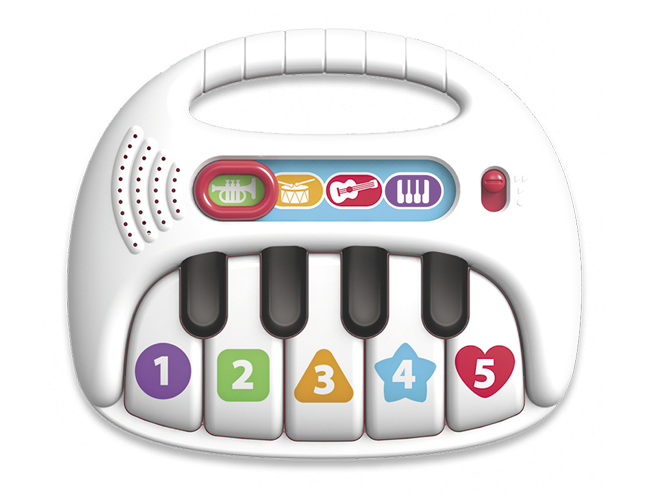 Buy Kids Hits Piano Toy Musical Rainbow | Yallatoys.com