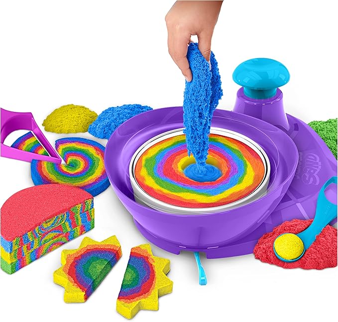 Buy Kinetic Sand Swirl N Surprise Playset | Yallatoys.com
