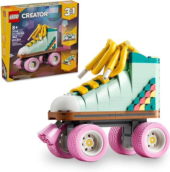 Buy Lego Creator 3 in 1 Retro Roller Skate Building Kit 31148 with342pcs | Yallatoys.com