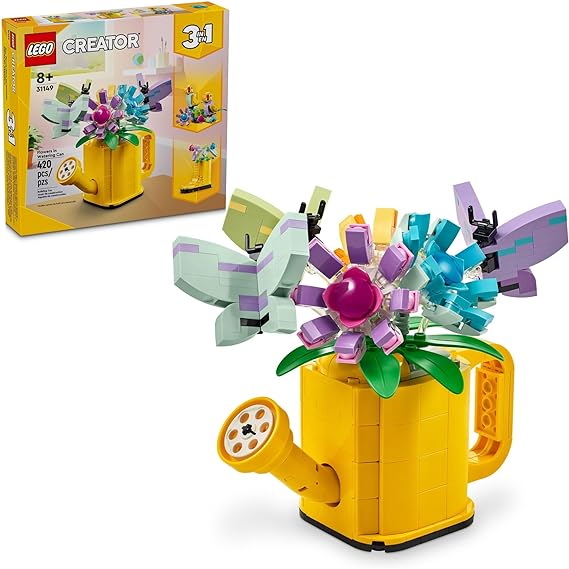 Buy Lego Creator 3 in 1 Flowers in Watering Can Building Toy with 31149 420pcs | Yallatoys.com