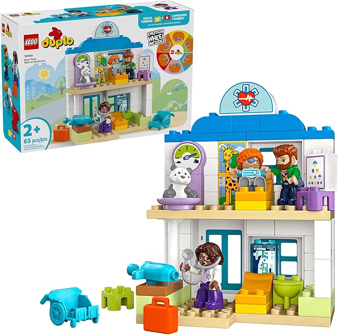 Buy Lego Duplo Town First Time Visit to the Doctor 10449 wuth 65 pcs | Yallatoys.com