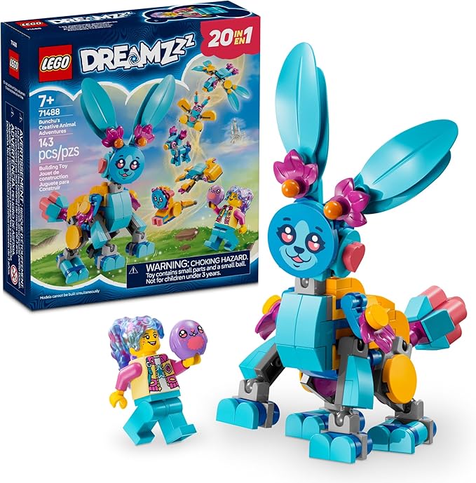Buy Lego DREAMZzz Bunchus Creative Animal Adventures 71488 with 143 pcs | Yallatoys.com