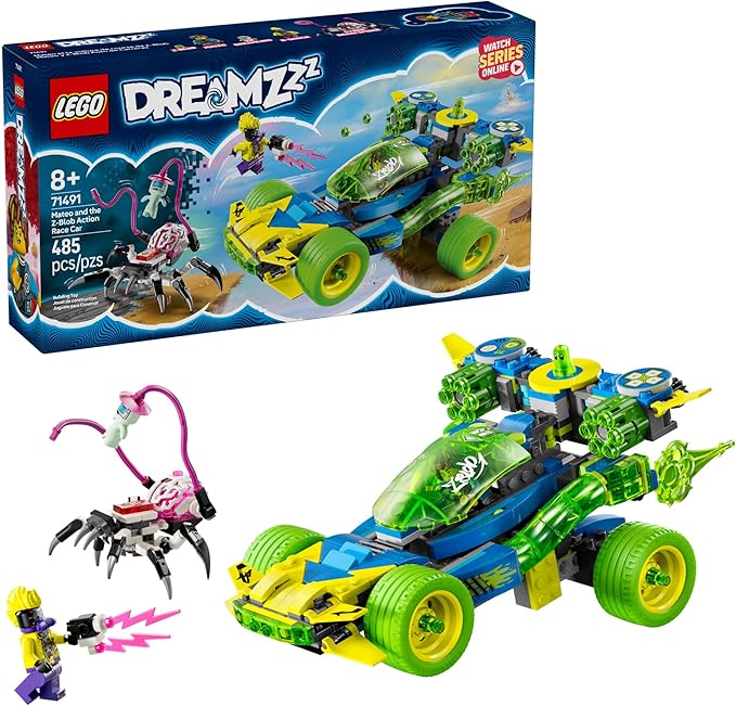Buy Lego DREAMZzz Mateo and The Z-Blob Action Race Car 71491 with 485pcs | Yallatoys.com