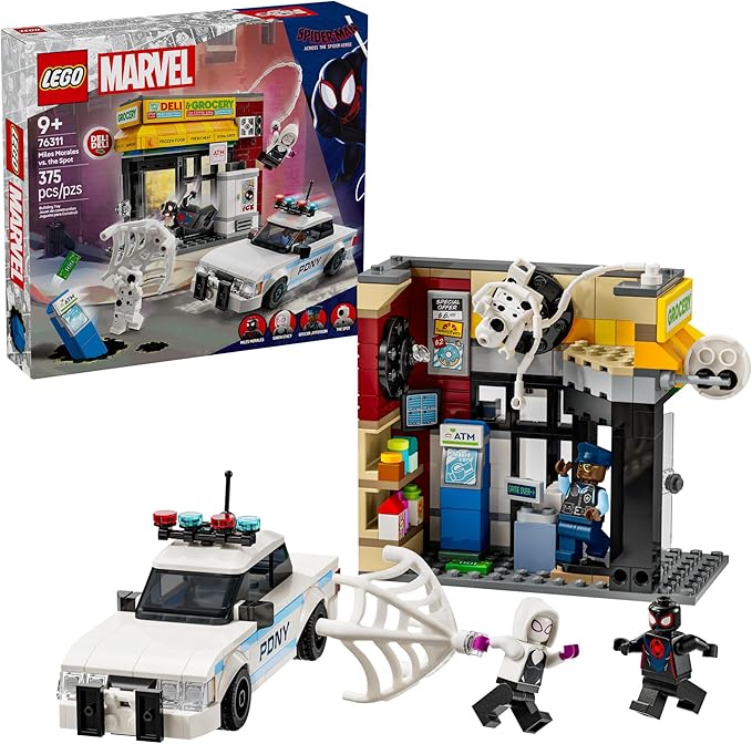 Buy Lego Marvel Spider-Verse Miles Morales vs. The Spot Building Toy Set 76311 with 375 pcs | Yallatoys.com