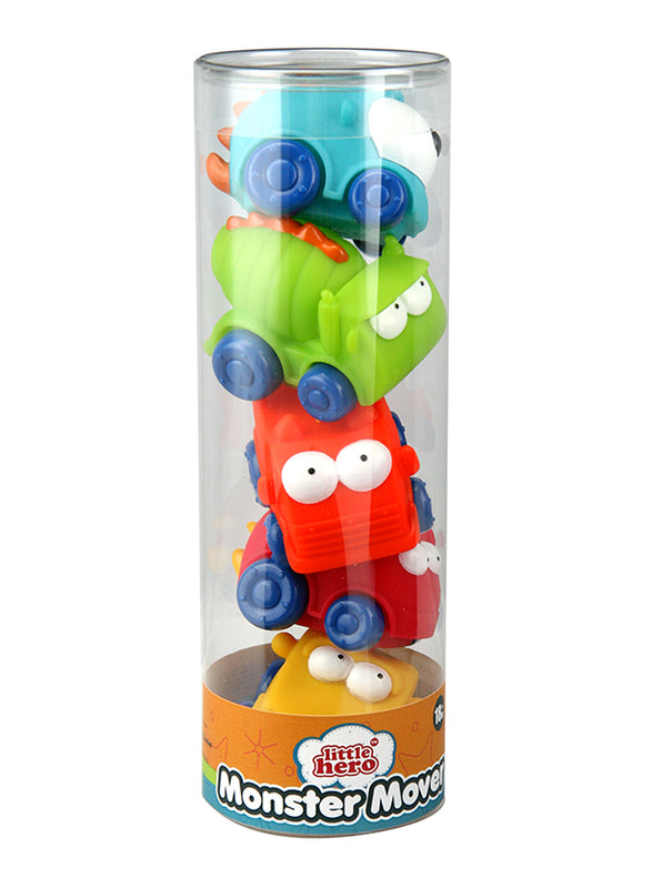 Buy Little Hero Monster Mover Bath Toy 5 Pieces | Yallatoys.com