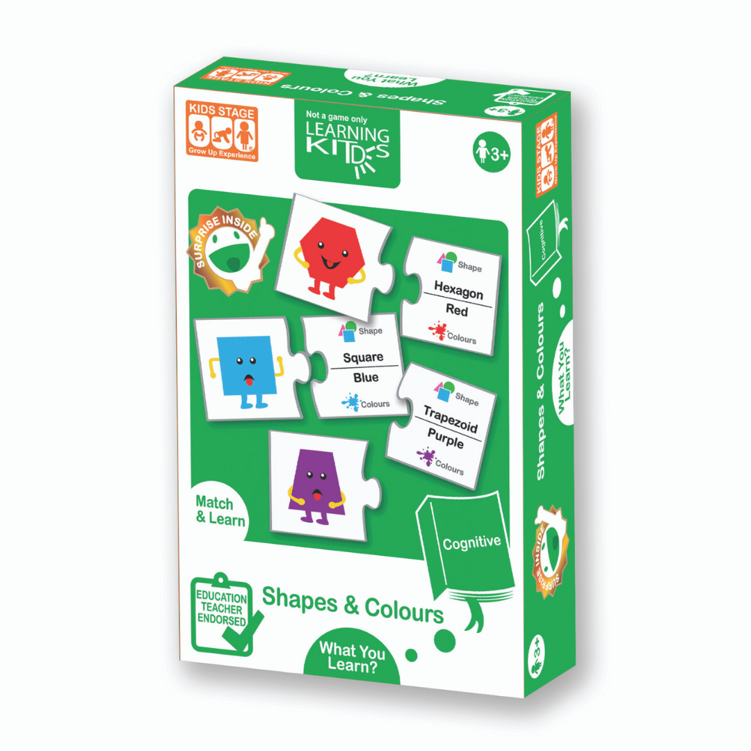 Buy Learning KitDS Shapes & Colours Puzzles | Yallatoys.com