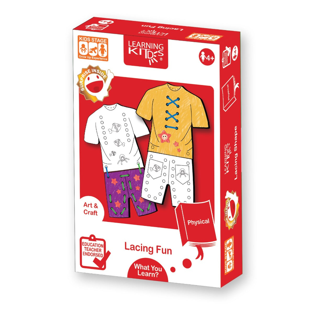 Buy Learning KitDS Lacing Fun Design Your Clothes | Yallatoys.com