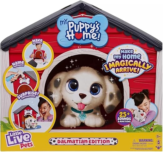 Buy Little Live Pets My Puppys Home Dalmatian Plush Toy | Yallatoys.com