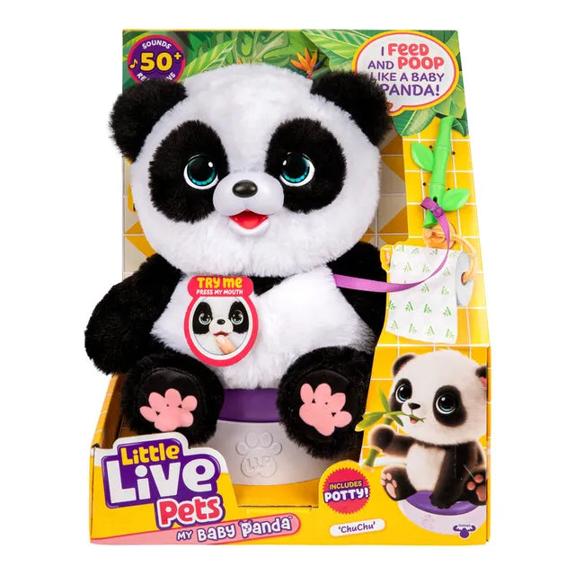 Buy Little Live Pets My Baby Panda Chuchu | Yallatoys.com