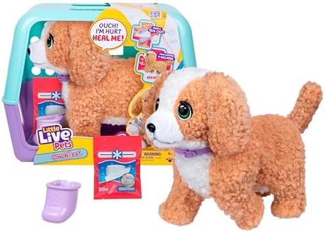 Buy Little Live Pets Ouchies Deluxe Hazel Poodle Plush | Yallatoys.com