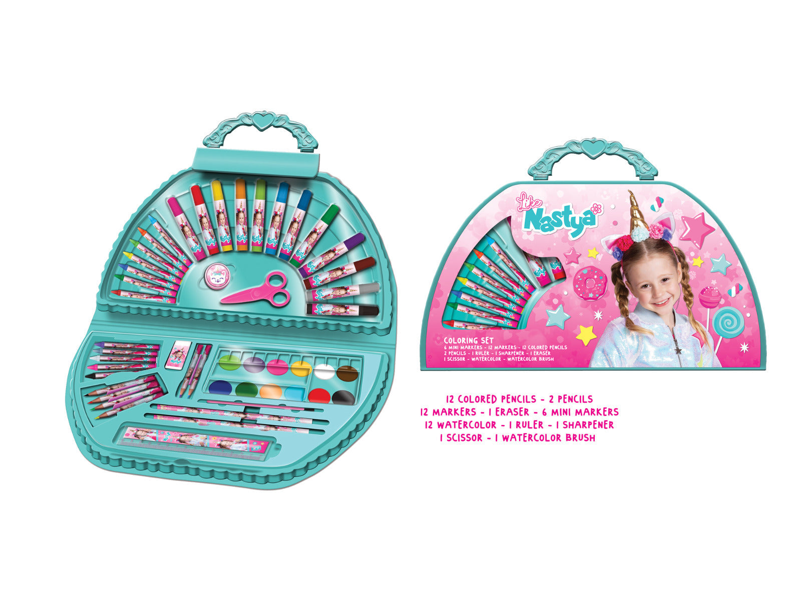 Buy Like Nastya Coloring Set | Yallatoys.com