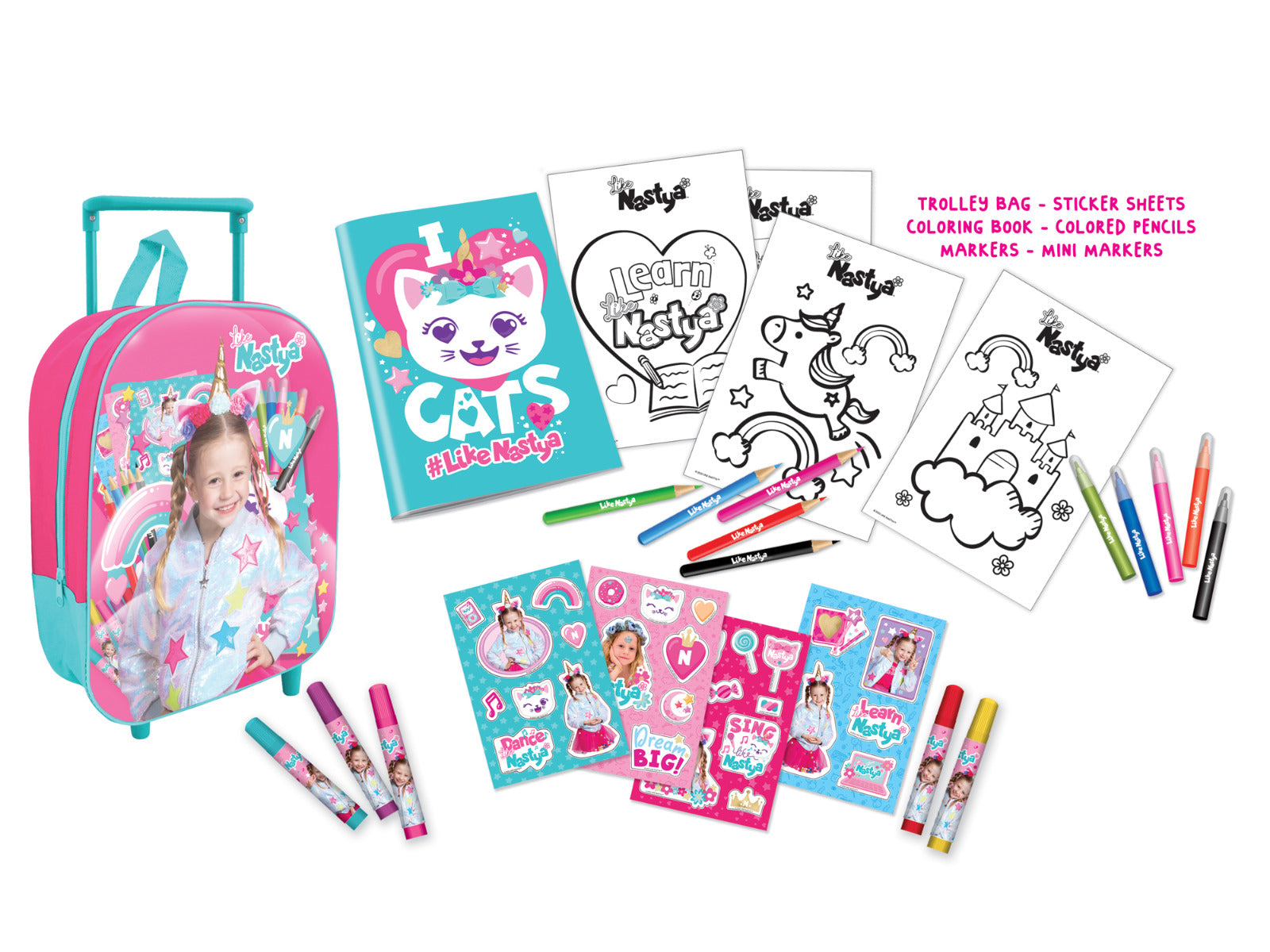 Buy Like Nastya Activity on the Go | Yallatoys.com