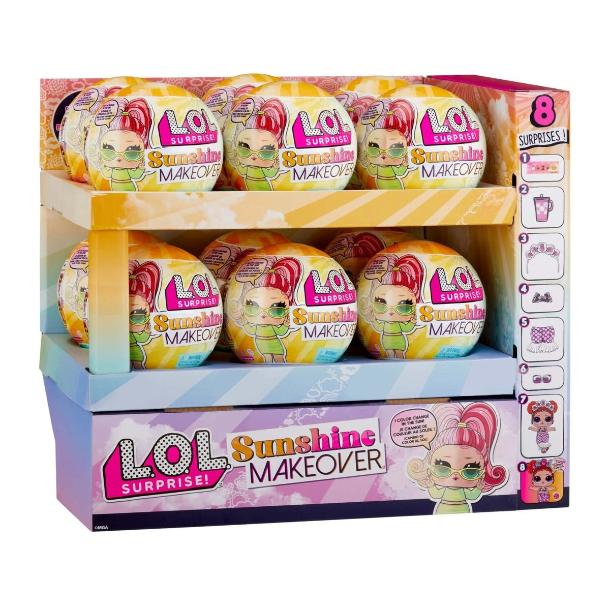 Buy LOL Surprise Sunshe Makeover Doll Assorted (SK) | Yallatoys.com