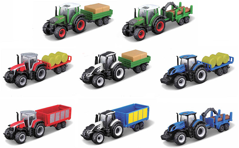 Buy Maisto Mini Work Machines Tractor W Trailer Diecast Metal  Collectible Vehicles (Sold Separately Subjected to Availability) | Yallatoys.com