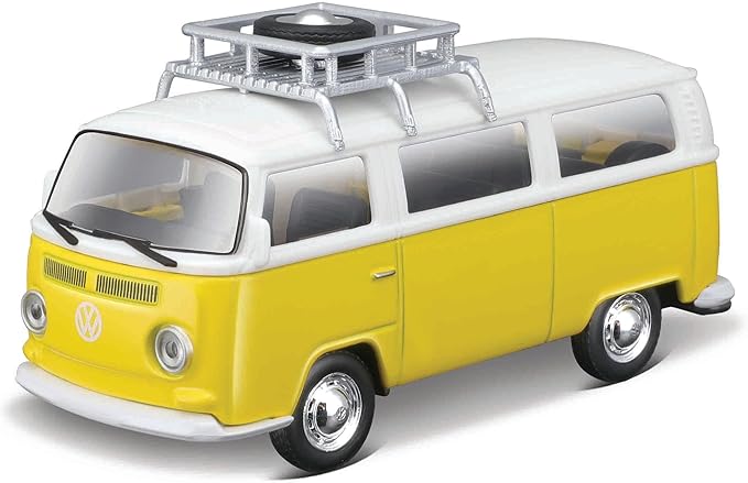 Buy Maisto Volkswagon Samba Van Blue & White | Yallatoys.com