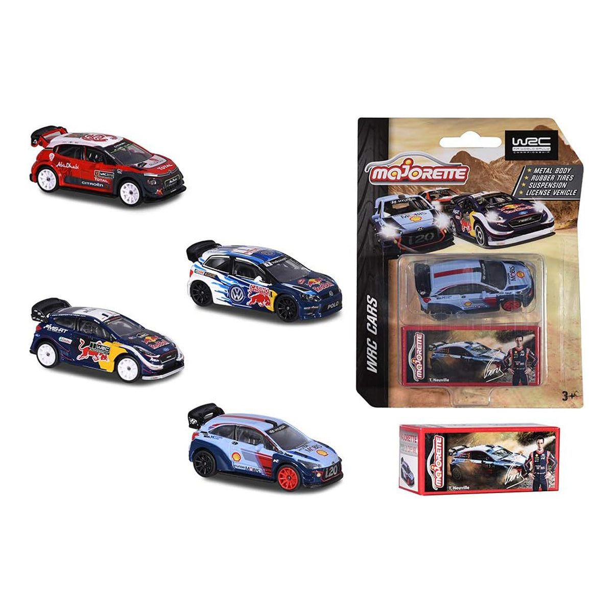 Buy Majorette Wrc Cars (Sold Separately Subject To Availability) | Yallatoys.com