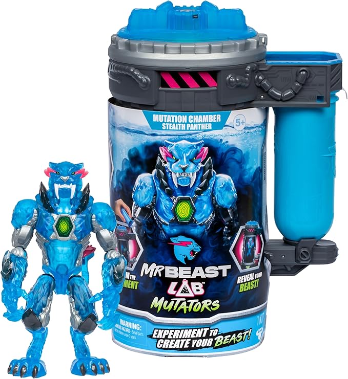 Buy MrBeast Lab Mutators Mutation Chamber Stealth Panther | Yallatoys.com
