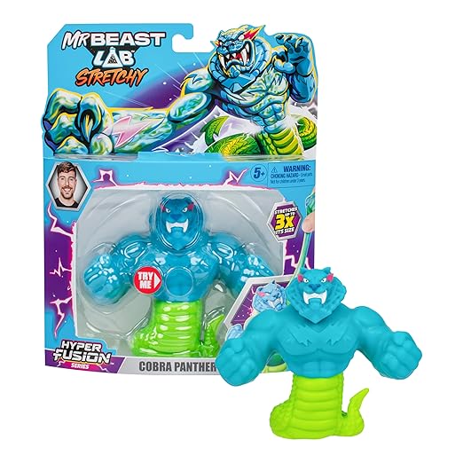 Buy MrBeast Lab Stretchy Hero Cobra Panther | Yallatoys.com