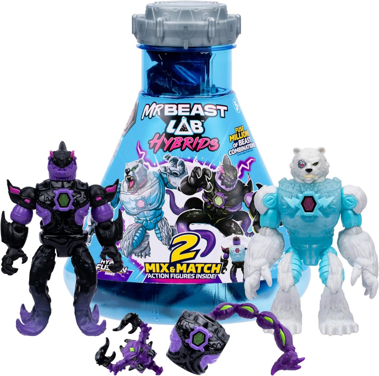 Buy MrBeast Lab Hybrids Multi Pack Shark VS Polar Bear | Yallatoys.com