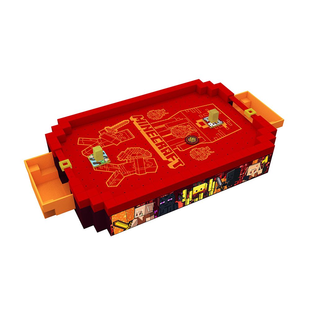 Buy Merchant Ambassador Minecraft Arcade Air Hockey â€“ Nether Premium Series | Yallatoys.com