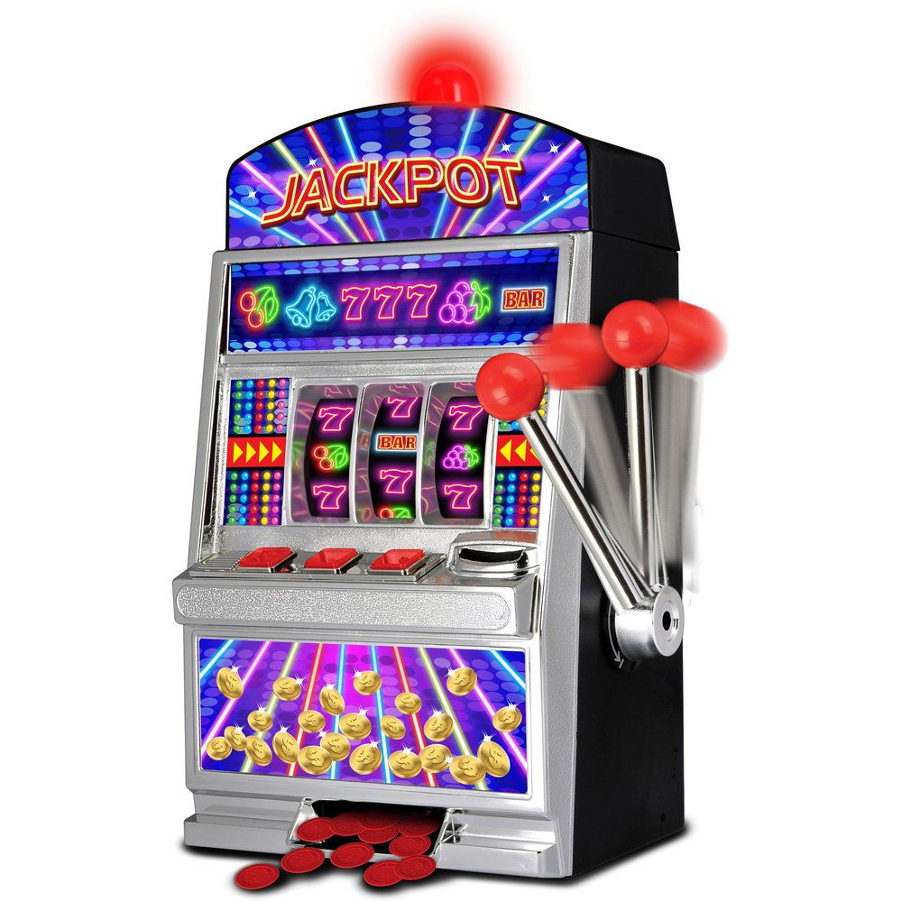 Buy Merchant Ambassador Neon Series Arcade Slot Machine | Yallatoys.com