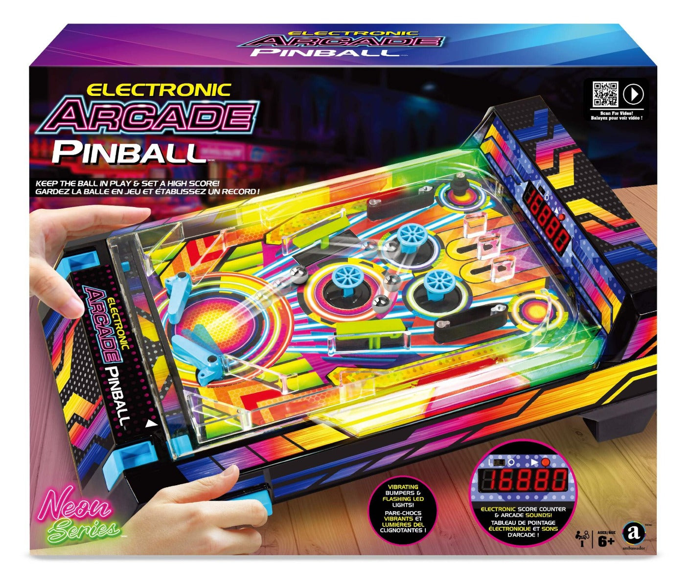 Buy Merchant Ambassador Electronic Arcade Pinball Game | Yallatoys.com