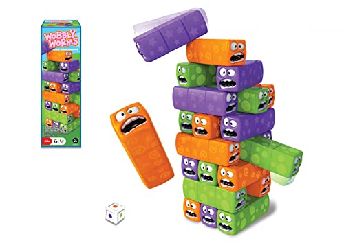 Buy Merchant Ambasador Wobbly Worms Tower Balancing Game | Yallatoys.com