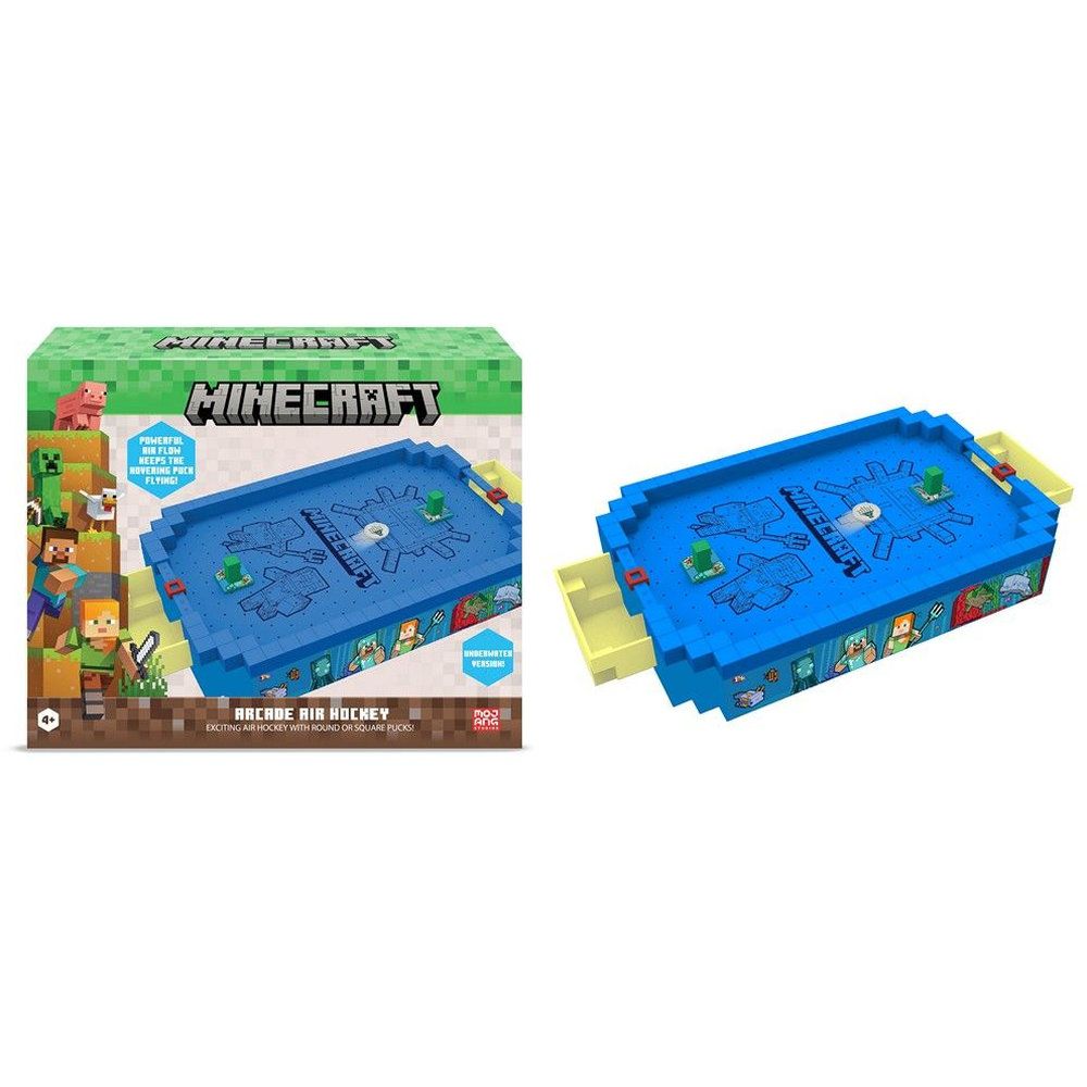 Buy Merchant Ambassador Core Series Minecraft Arcade Air Hockey Underwater | Yallatoys.com