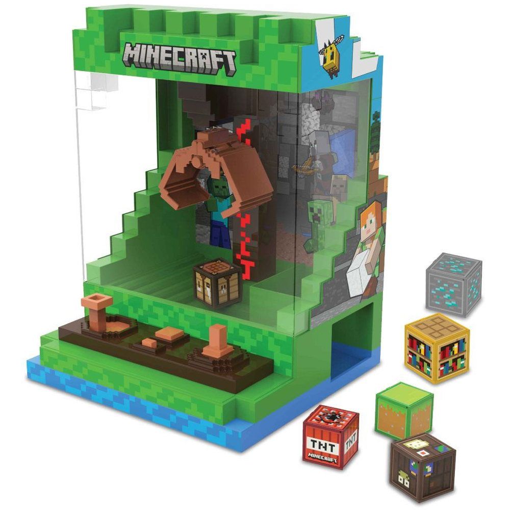Buy Merchant Ambassador Core Series Minecraft Arcade Claw Crane | Yallatoys.com