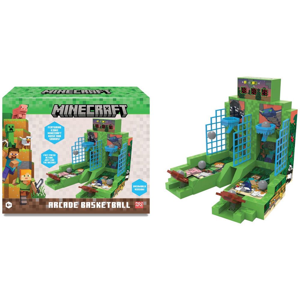Buy Merchant Ambassador Core Series Minecraft Arcade Basketball | Yallatoys.com