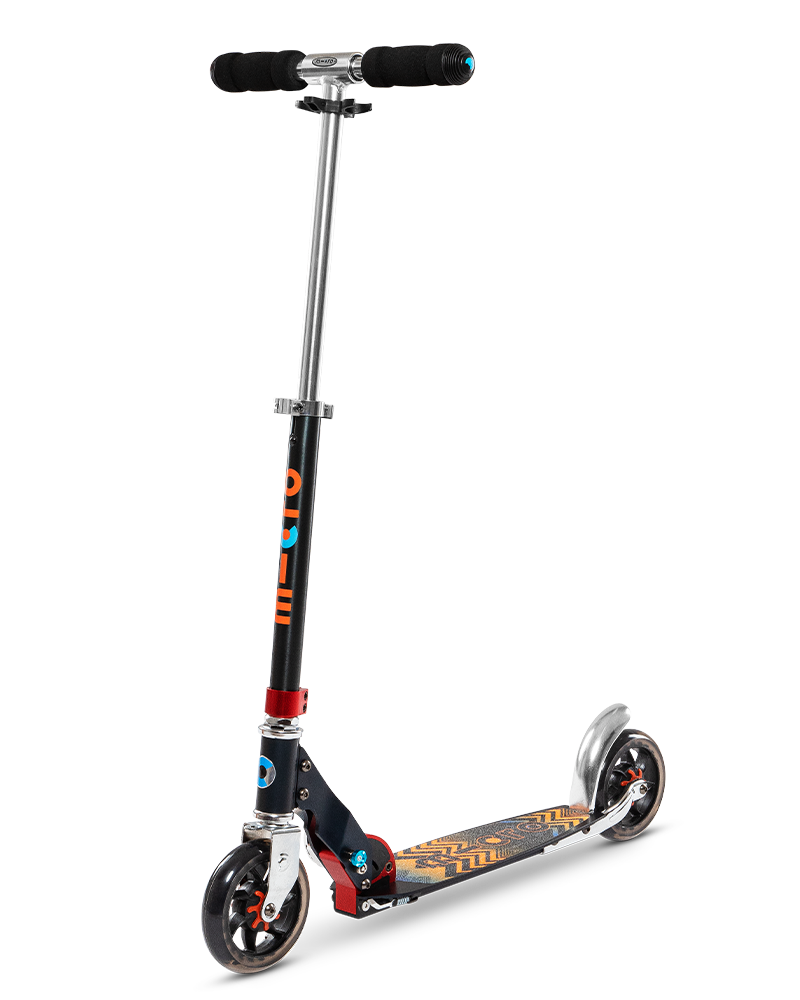 Buy Micro Speed Pattern Aztec Black Orange Scooter | Yallatoys.com