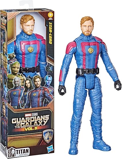 Buy Marvel Guardians of the Galaxy Volume 3 Titan Hero Series Star Lord Action Figure | Yallatoys.com