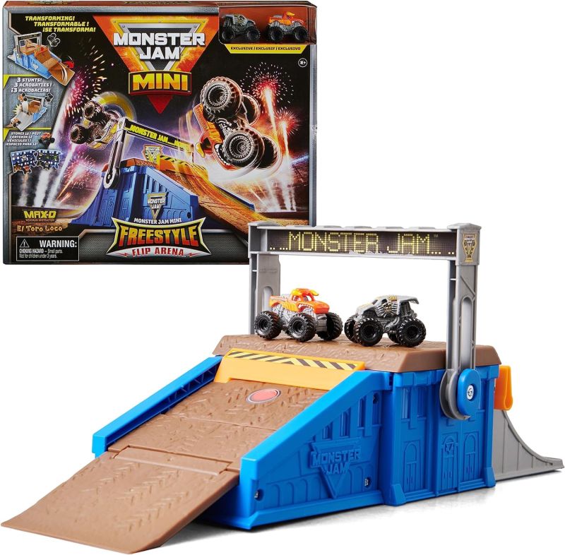 Buy Monster Jam Mini Flip & Go Playset | Yallatoys.com