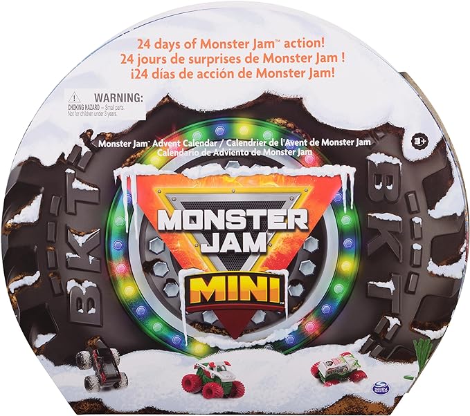 Buy Monster Jam Mini Advent Calendar | Yallatoys.com