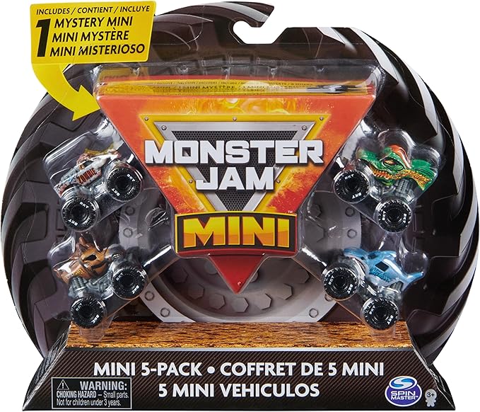 Buy Monster Jam Mini Scale Vehicles 5pcs (Sold Separately Subject to Availability) | Yallatoys.com