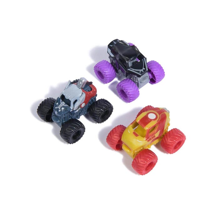 Buy Monster Jam Mini Marvel Bundle (Sold Separately Subject to availability) | Yallatoys.com