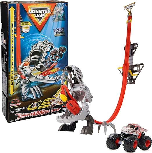 Buy Monster Jam Thunderroarus Drop Playset | Yallatoys.com