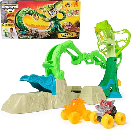 Buy Monster Jam Mini Jams Cobras Crazy Escape | Yallatoys.com