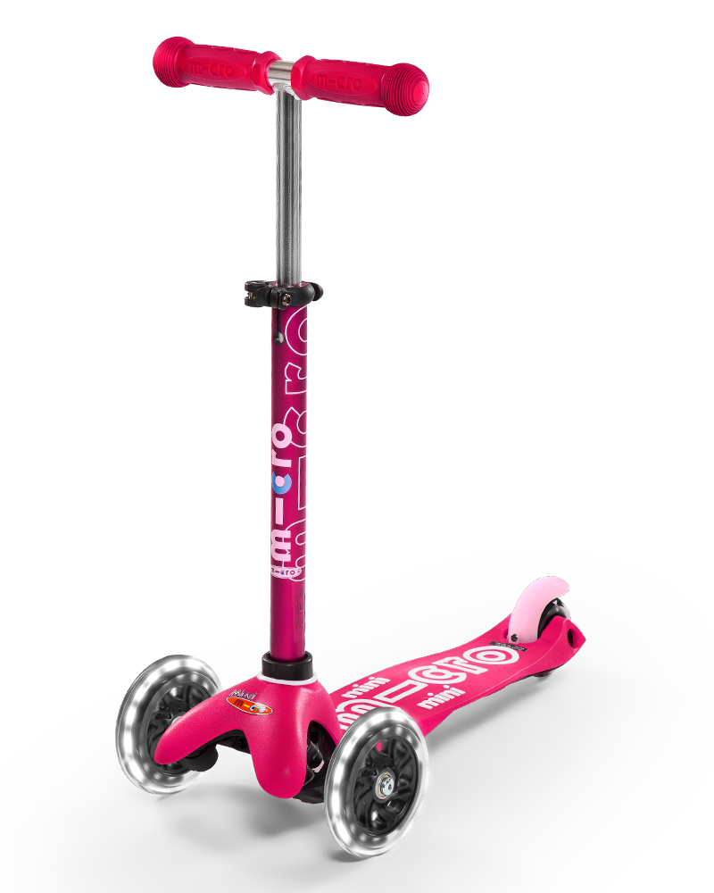 Buy Micro Mini Deluxe LED Pink Scooter | Yallatoys.com