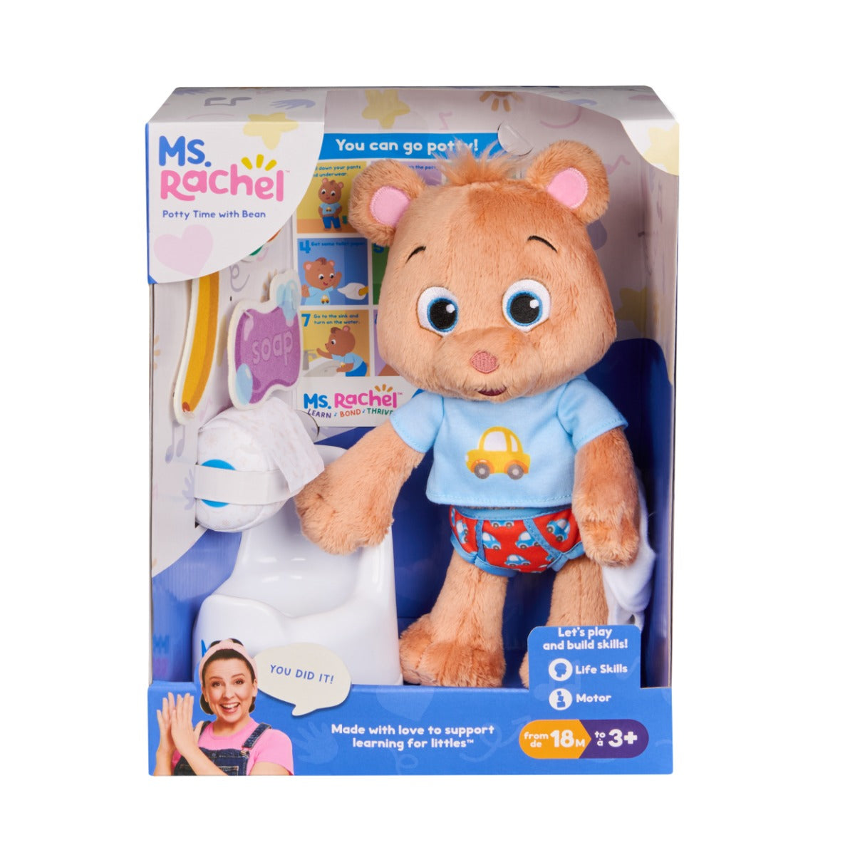 Buy Ms Rachel  Potty Time With Bean | Yallatoys.com