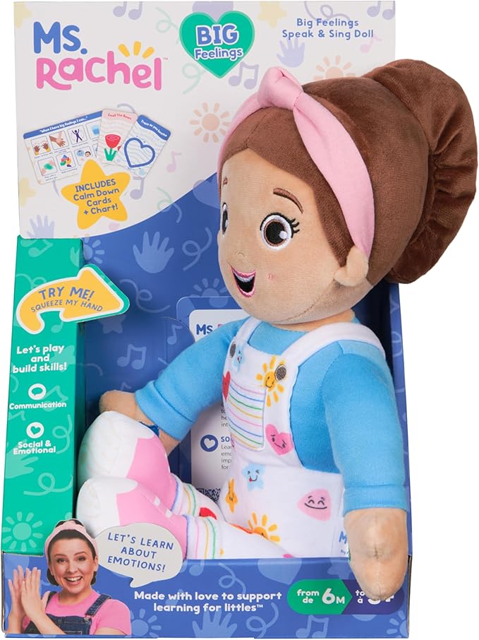Buy Ms Rachel Big Feelings Speak and Sing Doll | Yallatoys.com