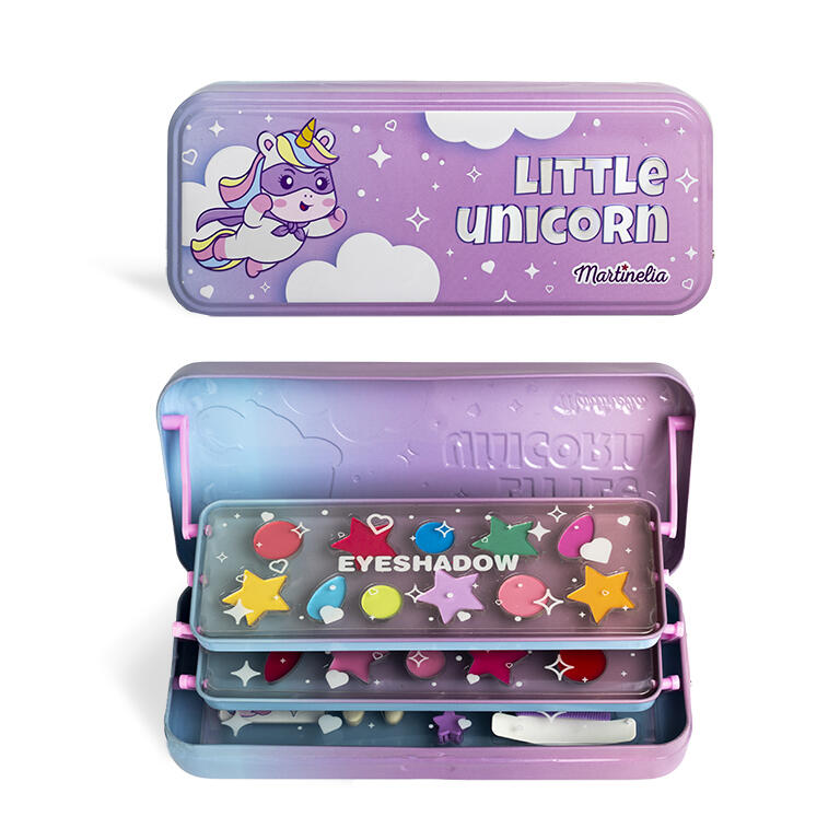 Buy Martinelia Little Unicorn 3 Levels Tin Case | Yallatoys.com