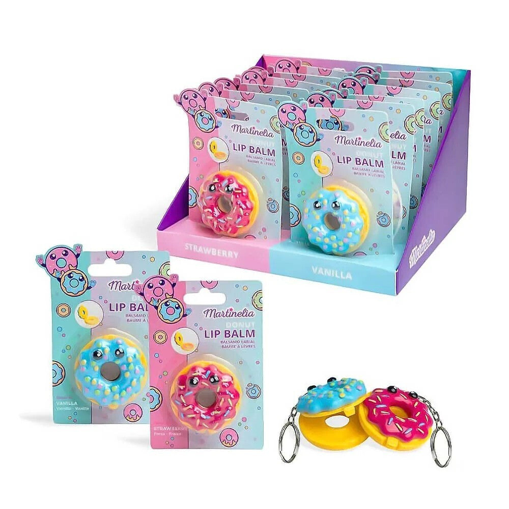 Buy Martinelia World Donut Lip Balm Keychain (Sold Separately Subjected to Availability) | Yallatoys.com