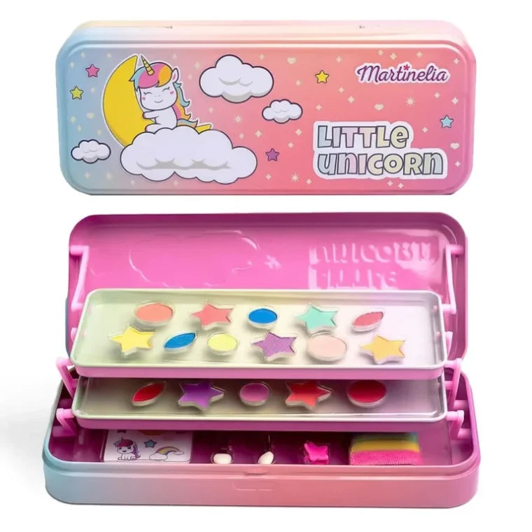 Buy Martinelia Little Unicorn Makeup Tin 3 Level | Yallatoys.com